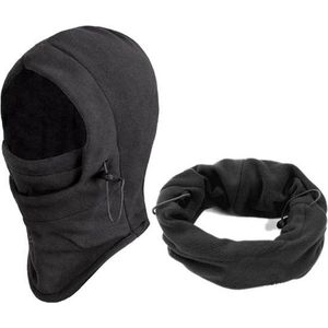 Neopreen Facemask Unisex - Zwart - One Size