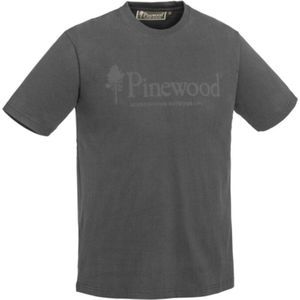 Pinewood Outdoor Life T-shirt Met Korte Mouwen Grijs L Man
