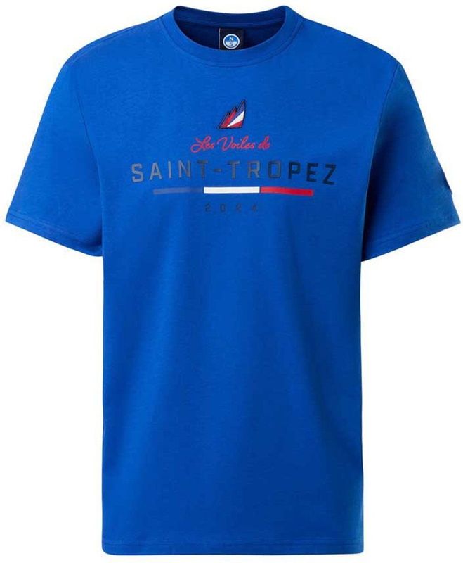 North Sails Lvdst T-shirt Met Korte Mouwen Blauw XS Man