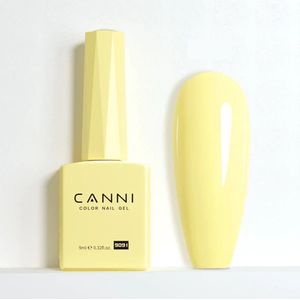 Canni UV Gellak Geel - 9 ml - Pastel Gele Gellak - Gellak Licht Geel - Gellak Butter Yellow - Gellak Pastel - Gellak Geel - Pastel Gellak - Gellak Yellow - Gellak Pastel Kleuren - Gellak Kleuren - Canni Gellak - Gellak Nagellak