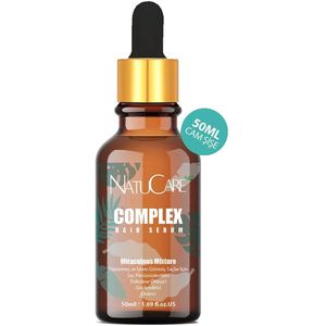 Natucare Complex Hair Serum - Versterkend & Herstellend Haarserum - Anti-Haaruitval - Effectief tegen breuk - Voor Droog en Beschadigd haar - Dagelijks gebruik - 50 ml