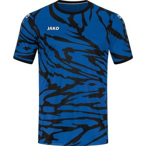 JAKO Shirt Animal Korte Mouwen Royal-Zwart Maat XXL