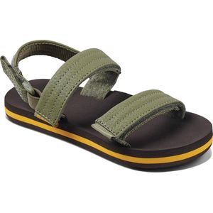 Reef Little Ahi Convertible Jongens Slippers - Brown Olive6