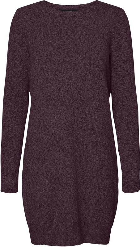 Vmdoffy - Korte Jurk - Gebreide Jurk - Lange Mouwen - Relaxed Fit