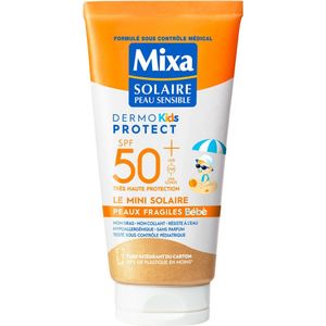 Mixa Dermo Kids Protect Mini Sun Milk Voor de Kwetsbare Babyhuid SPF50+ 50 ml