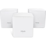 Tenda Nova MW5s - Mesh WLAN Systeem - Tot 300 m² - AC1200 - Dual-band - Set van 3