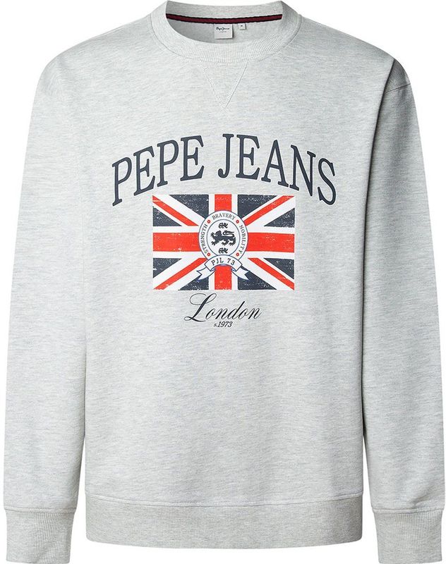 Pepe Jeans - PM5800025 - Sweatshirt - Grijs - Katoen