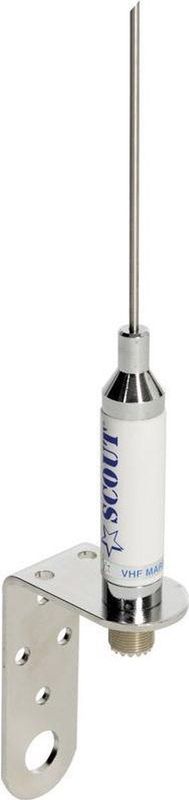 Scout - Vhf-antenne - Transparant - Roestvrij Staal - 100 cm