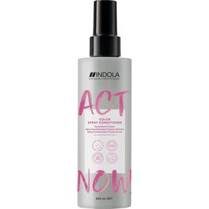 Indola Act Now! Color Spray Conditioner 200ml | Voor gekleurd haar