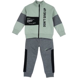Chicco - Joggingpak - Donkergrijs - Sweatstof - Lange Mouw