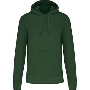 Ecologische herenhoodie met capuchon merk Kariban Forest Green - S