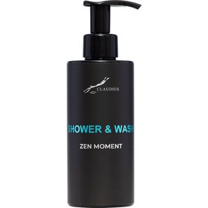 Shower & Wash Zen Moment 300 ml - met pomp - zwarte fles