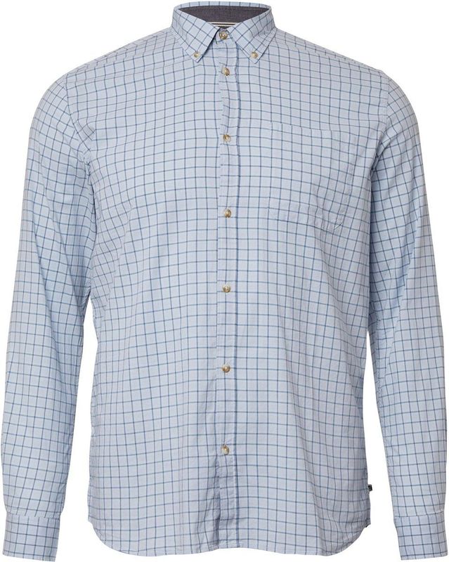 Hemd - Casual Overhemd - Geruit Patroon - Regular Fit