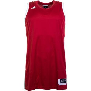 adidas E Kit 2.0 Basketbalshirt - Maat XXXL  - Mannen - rood/wit