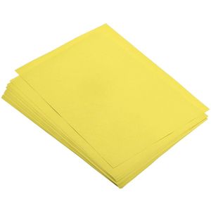 50 Sheets Coloured Copy Paper A4 Printer Paper 80gsm Lemon Yellow for Office Printing, Copying Documents, Invitations, Forms, Art Projects