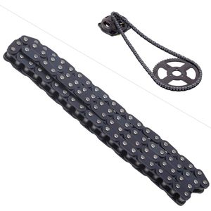 Stalen T8F aandrijfketting - Rondselketting - Versterkte structuur - Hoge stijfheid - Mini Dirt Bike Quad ATV - Minimoto Pocket Bikes 47cc 49cc