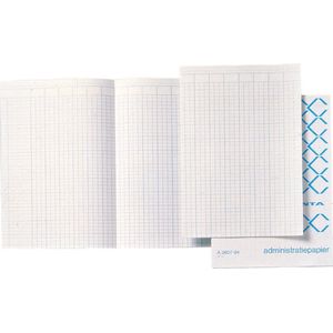 Accountantspapier atlanta dubbel folio 14k 100vel | Pak a 100 vel