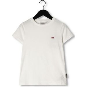 Napapijri K Salis Ss 2 Polo's & T-shirts Jongens - Polo shirt - Wit - Maat 140