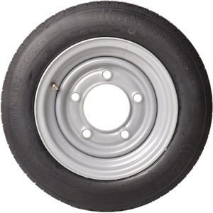 Ifor Williams - 195/60R12C - band + velg - 900 kg maximaal draagvermogen - steekmaat 5x165,1 - 114,6 mm naafdiameter