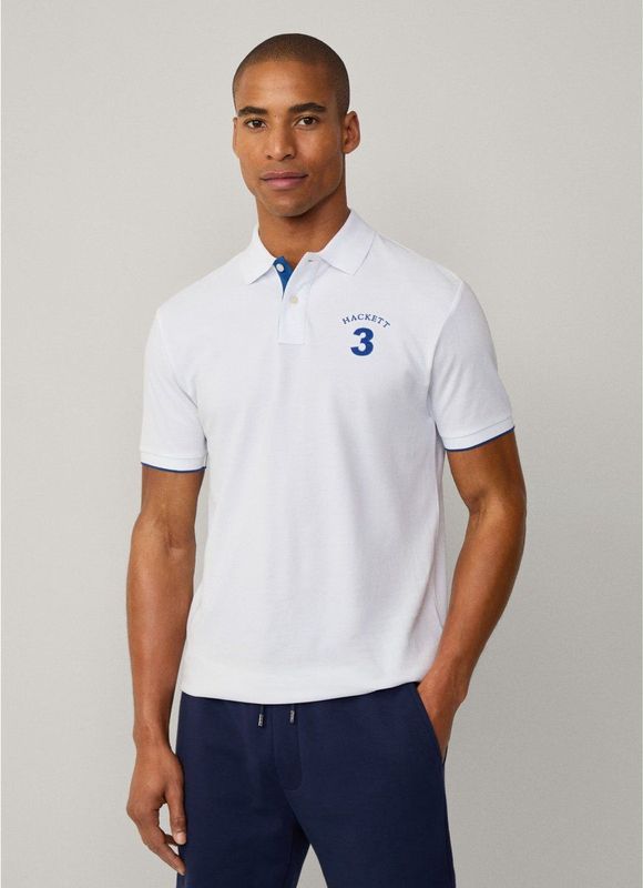 Hackett London Heritage Number poloshirt