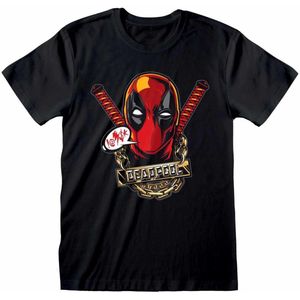 Marvel Comics Deadpool - Gangsta T-Shirt Red-S