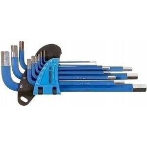 Bessto 9-delige Lange Inbussleutelset CRV Staal