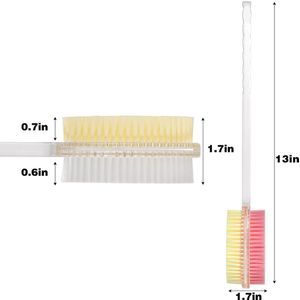 TheLau ® Ultieme Douche- en Badborstel Met Ergonomische Lange Handgreep Voor Grondige Reiniging
