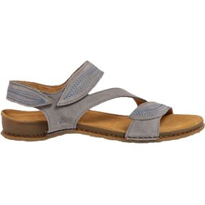 Sandalen - Effen - Leer/Suède - Klittenbandsluiting