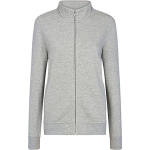 Damesvest 'Premium Full Zip' met zijzakken Grey Melange - L
