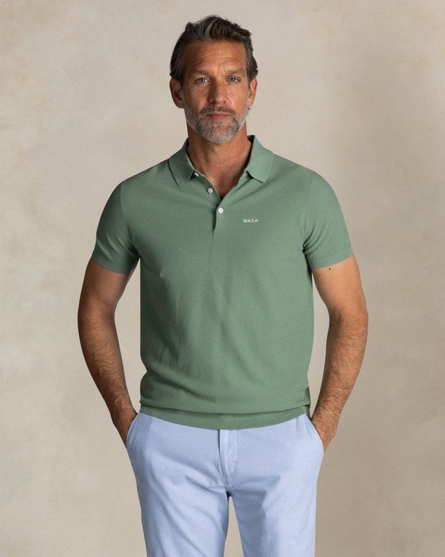 NZA New Zealand - 25fn183 - Poloshirt - Blauw - Korte Mouw