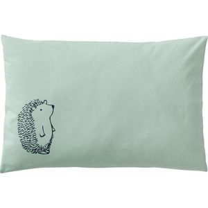 Vertbaudet - Bio Collection LOVELY NATURE - Kussensloop - Groen - Biokatoen, 40 x 60 cm