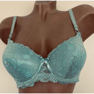 Dames BH push up met kant 70B groen