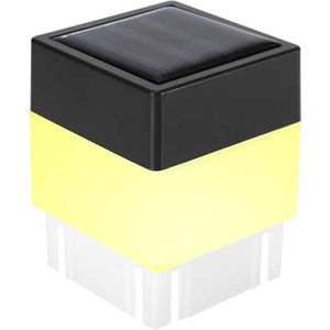 Solar Light Outdoor Warm White LED Light for Gate Garden Fence Outdoor Decoration - Ruiqas - Waterproof and Durable