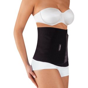 Lanaform - Dynamic - Afslankgordel - Zwart - Drielagige Zweetstof