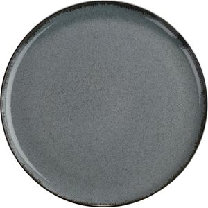 Kitchen trend - servies - gebaksbord - Petrol ocean - porselein - 19 cm rond