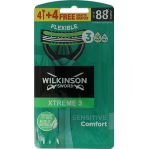 Scheermesjes - Vitamine E - 4 Messen - Aloë Vera - Gevoelige Huid