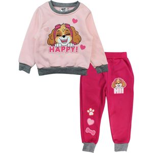 Paw patrol joggingpak - roze - maat 116 (6 jaar)