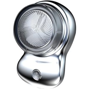Draagbaar Mini Scheerapparaat voor Nat en Droog Scheren, USB Oplaadbaar en Lichtgewicht