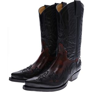 Sendra - CUERVO WEST 3241 - Westernlaarzen - Zwart Rood