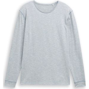 Tom Tailor Denim Shirt met lange mouwen in gemêleerde look