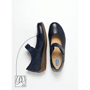 Wolky Dames Ballerina's 00387 Noble F2F Blauw