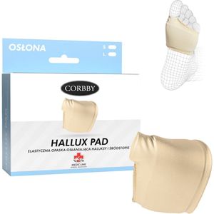 Hallux Pad S: Gelband voor Hallux en Middenvoet (Maat 35-39)
