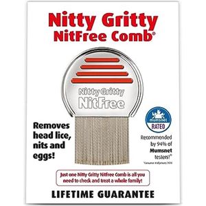 Efficiënte Nit- en Luis Kam voor Snelle Bestrijding van Hoofdluis en Neten