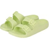 Morethansocks - Sandalen dames - Gespsluiting - Waterbestendig - Slipper dames - Sandalen lage hak dames - Sandalen zomer