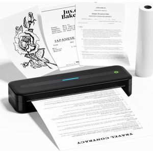 Printer - Thermisch - Inktloos - Draagbaar - Zwart - Papier