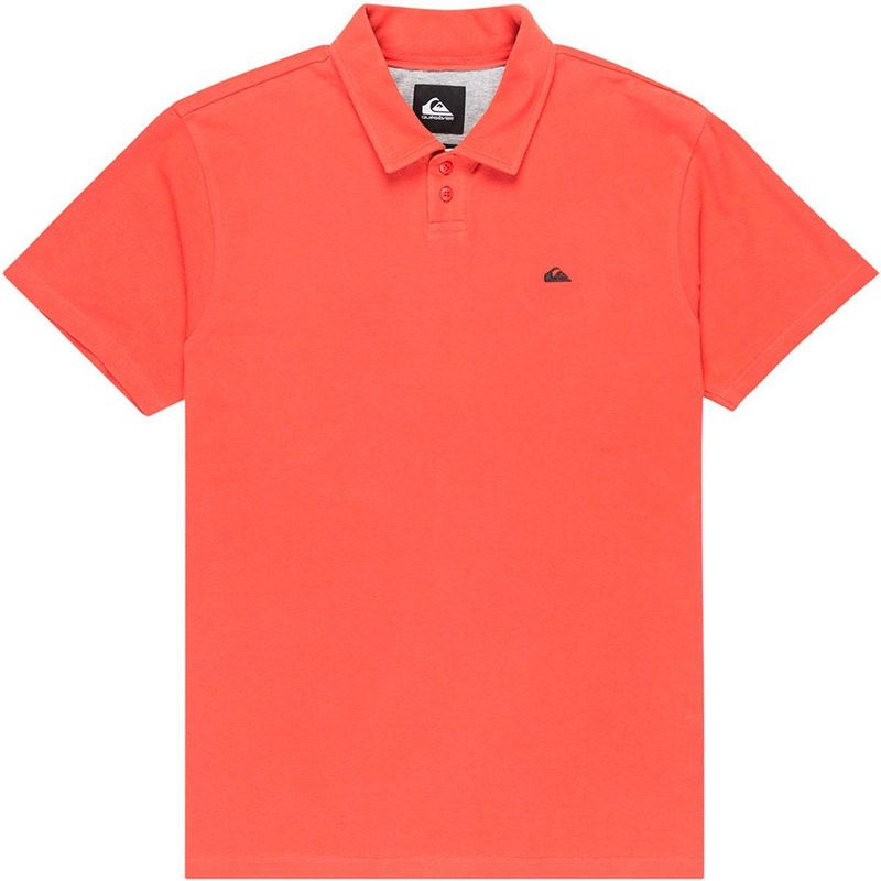 Quiksilver - Mw Pique - Poloshirt - Rood - Korte Mouwen
