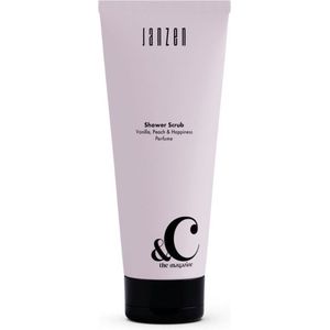 Janzen Shower Scrub &C Vanilla Peach & Happiness