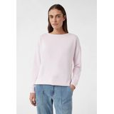 comma casual identity - Sweatshirt - Rosé - Lange Mouwen - Ronde Hals