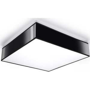 Plafondlamp HORUS - Vierkant - D.45 cm - Zwart