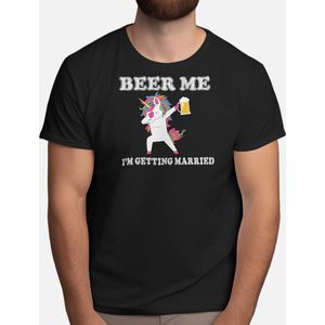 Beer Me I'm Getting Married - T Shirt - CraftBeer - BeerLovers - DrinkLocal - BeerMe - Bierliefhebbers - BierBrouwerij - Proost - SpeciaalBier